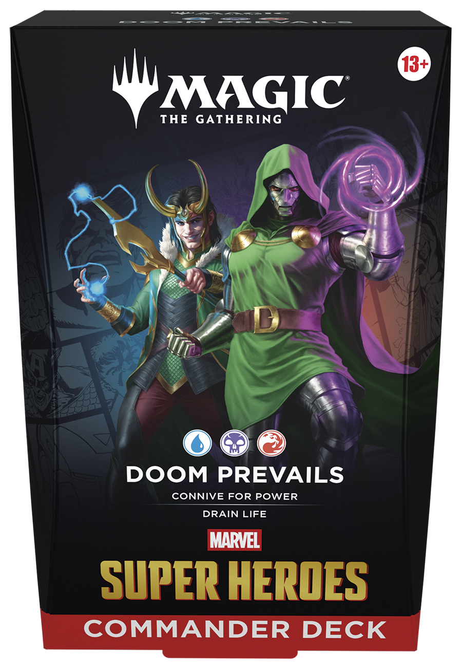 MTG: Marvel Super Heroes - Commander Deck - Doom Prevails – Kantocards