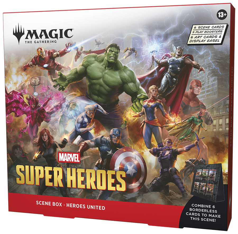 MTG HEROES UNITED SCENE BOX