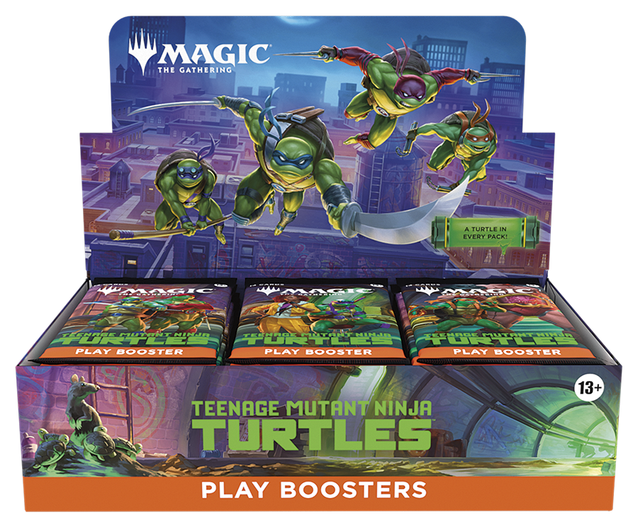 Teenage Mutant Ninja Turtles Play Boosters Display