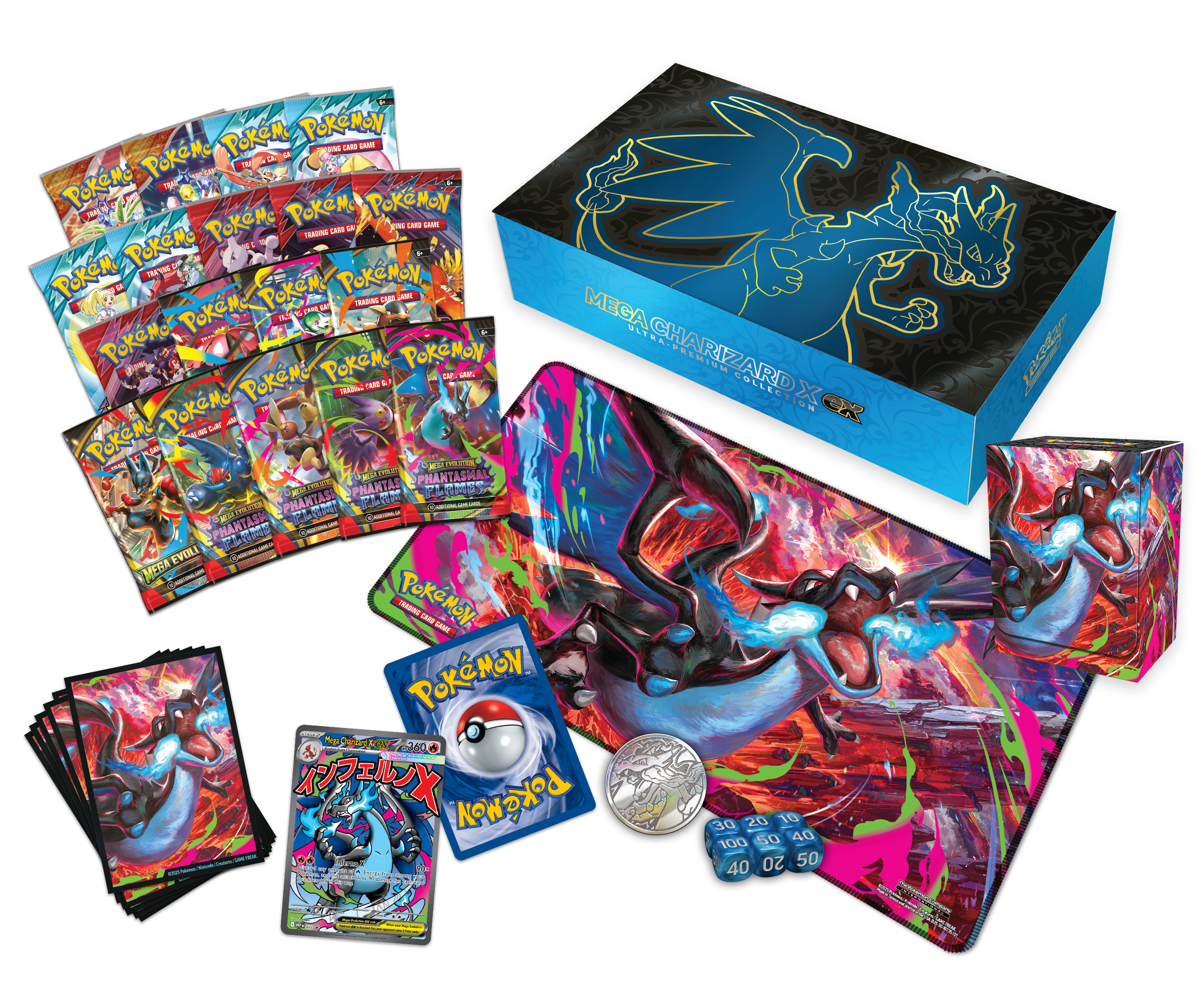 Mega Charizard X ex - Ultra Premium Collection (Case)