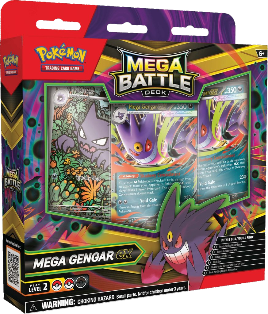 Mega Gengar ex Mega Battle Deck