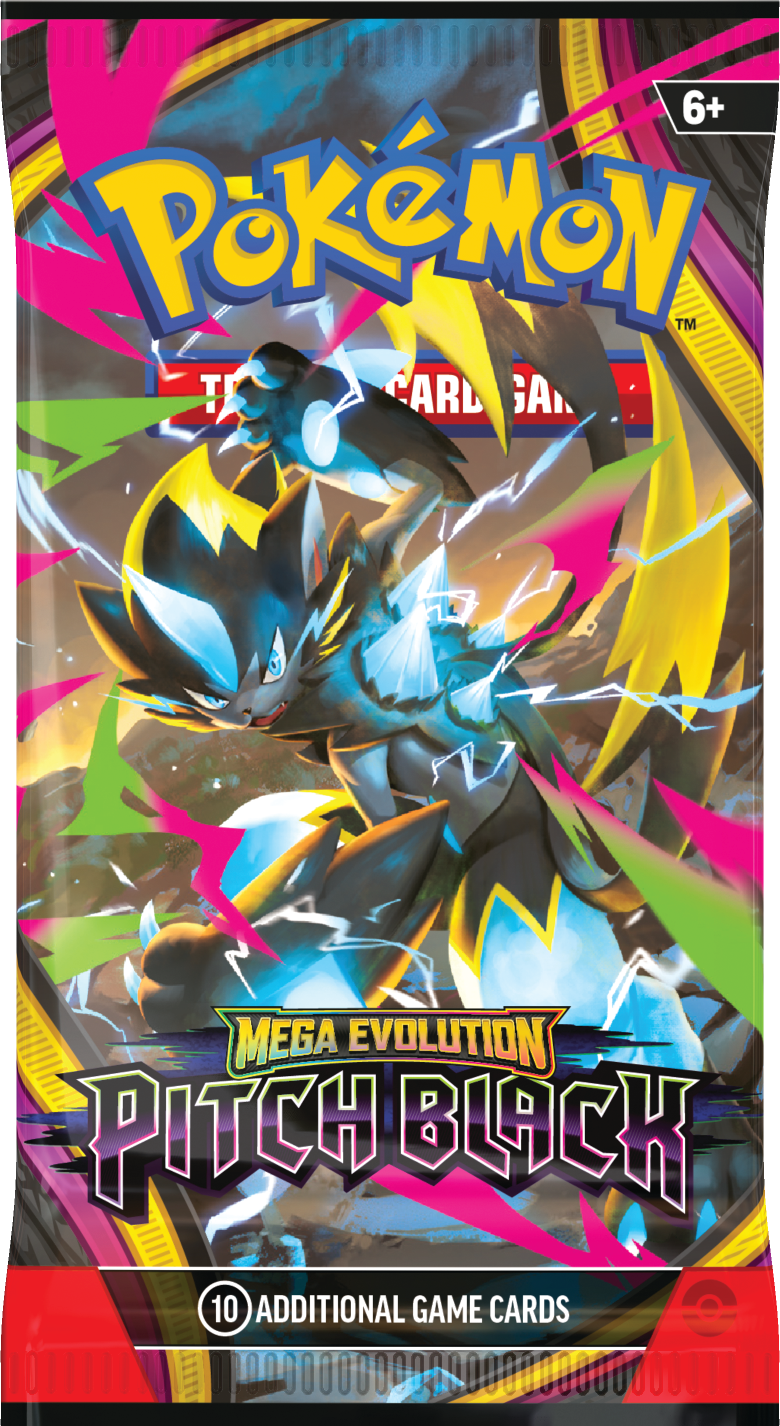 Pitch Black Mega Zeraora Booster Pack