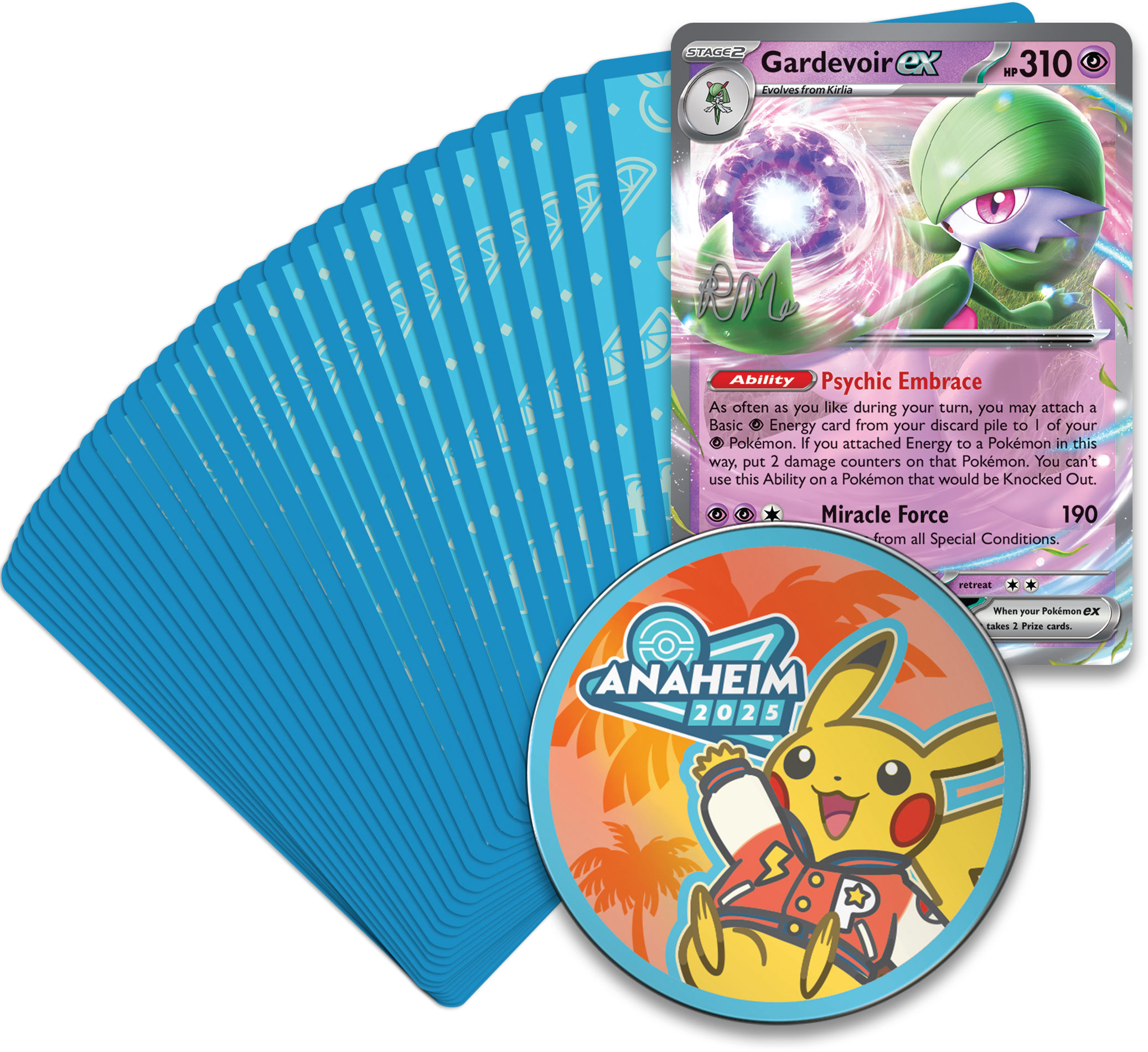 Pokémon World Championships Decks 2025 Anaheim DISPLAY