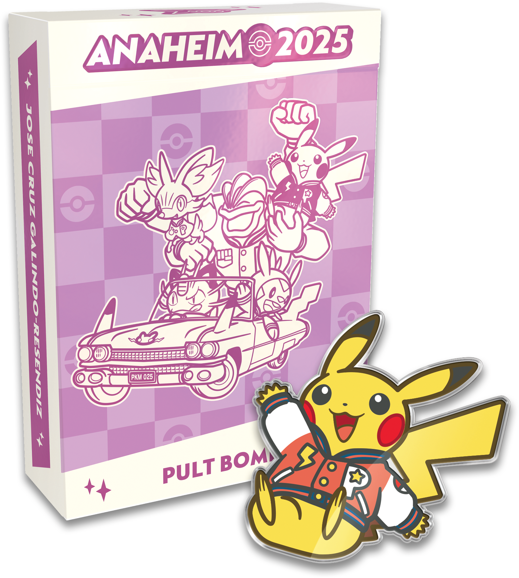 Pokémon World Championships Decks 2025 Anaheim DISPLAY