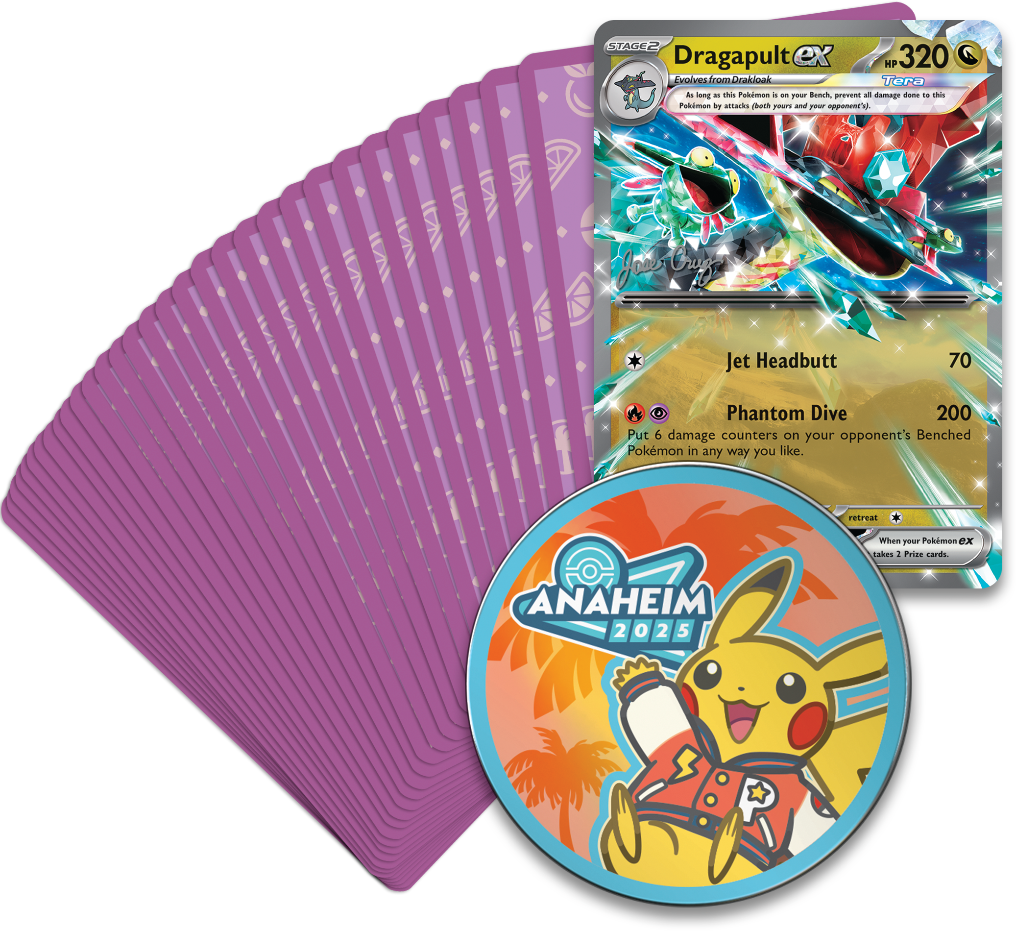 Pokémon World Championships Decks 2025 Anaheim DISPLAY