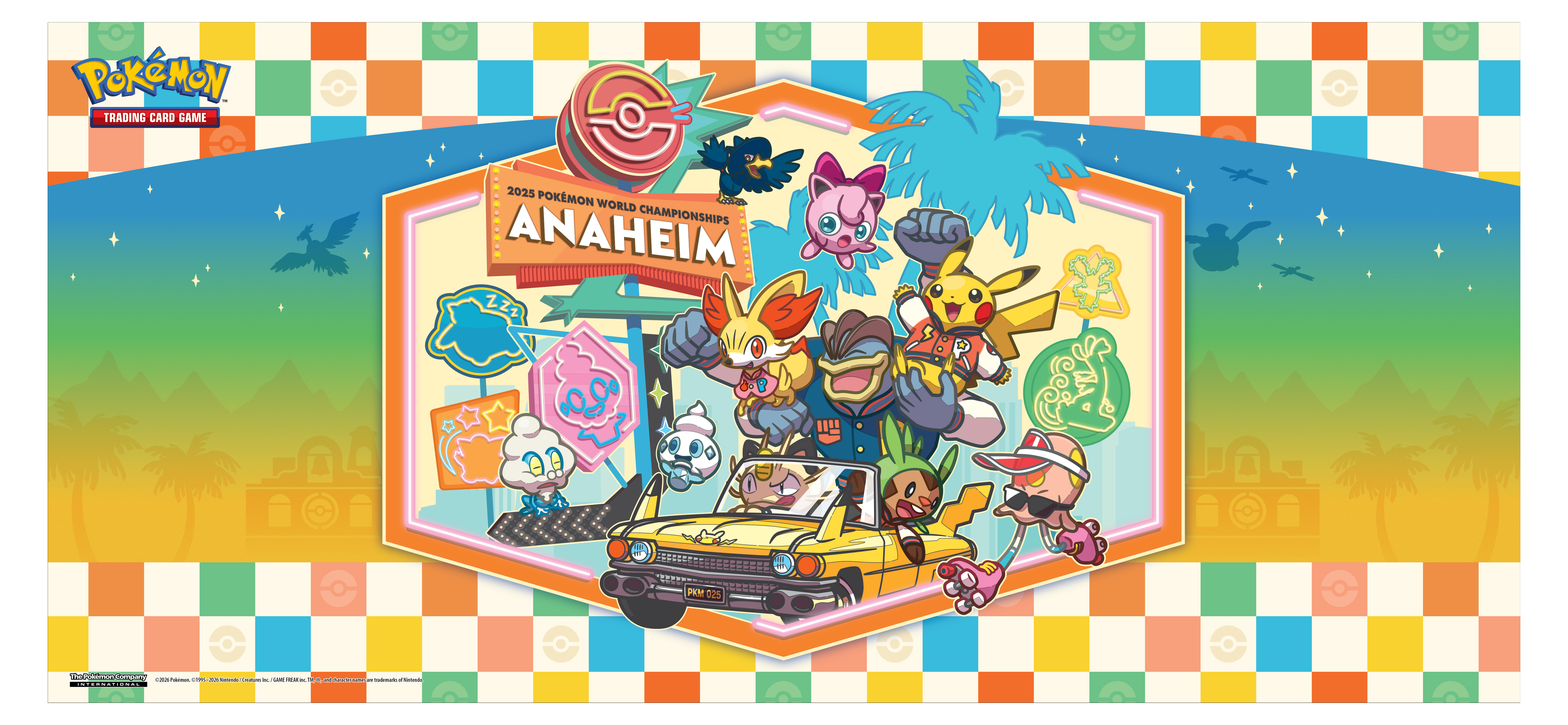 Pokémon World Championships Decks 2025 Anaheim DISPLAY