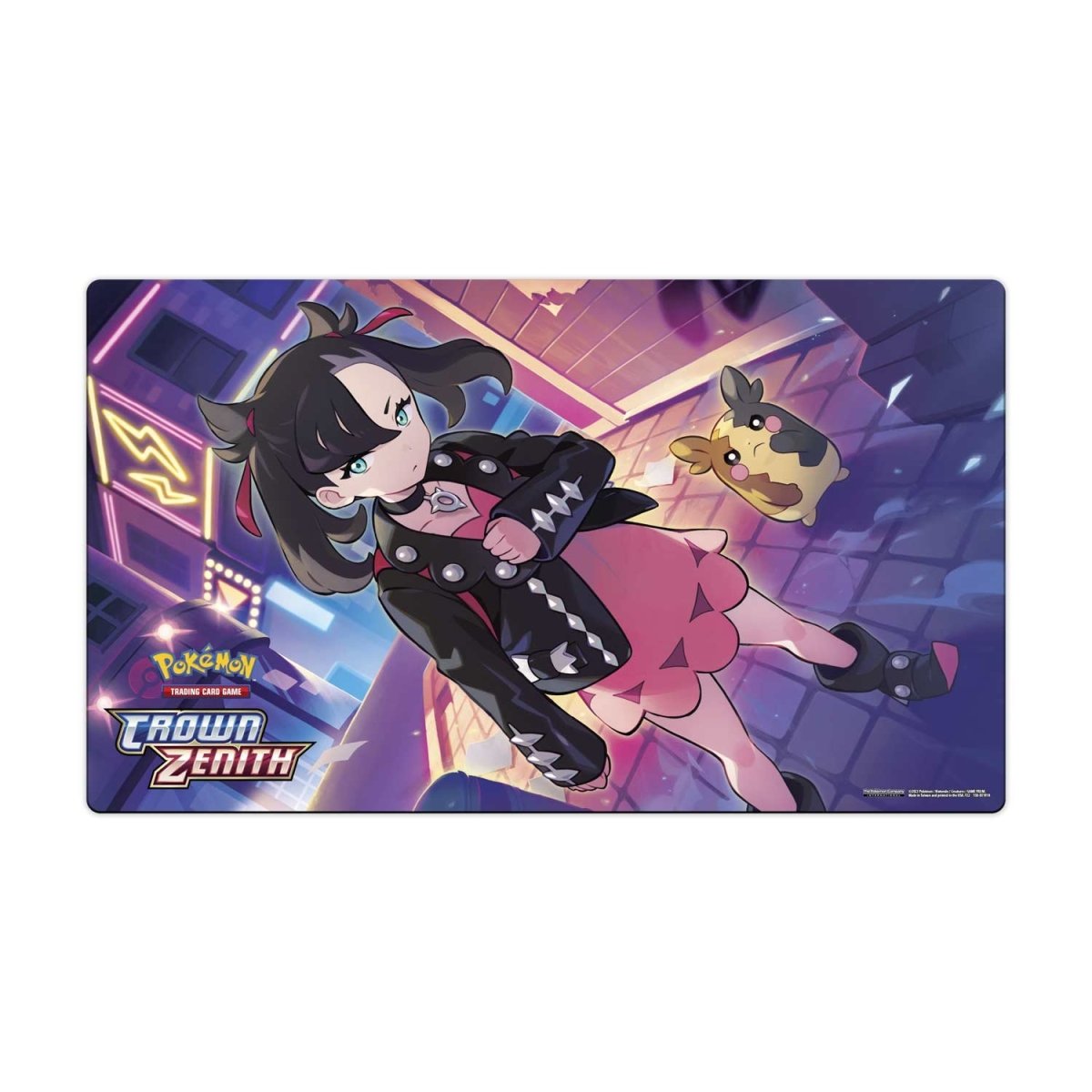 Morpeko V Union Playmat Premium Collection Ingles Crown Zenith-Kantocards