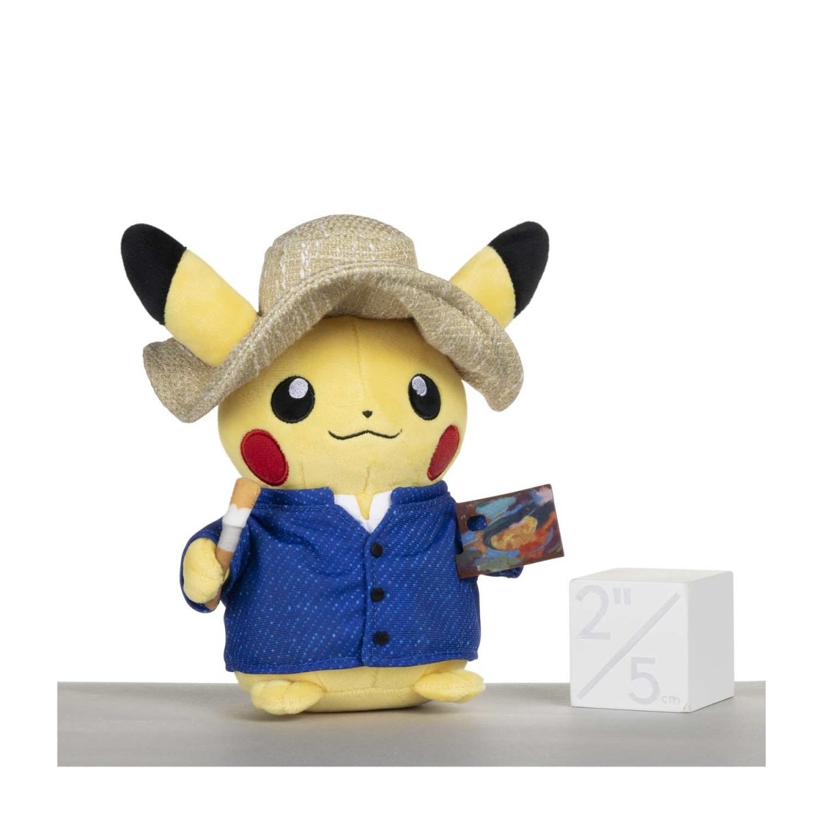 Peluche Pikachu Vangogh - Pokemon Center-Kantocards