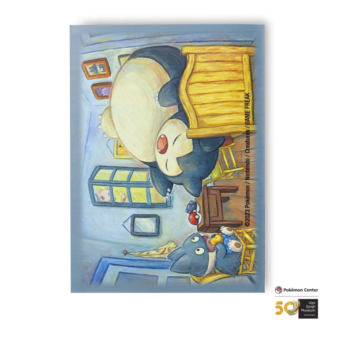 Pokémon Center × Van Gogh Museum: Munchlax & Snorlax - Card Sleeves (65 Sleeves)-Kantocards