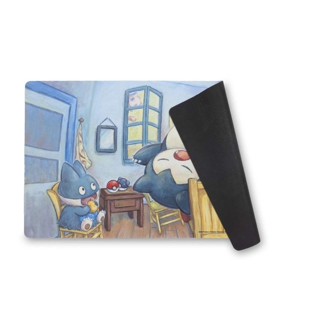 Playmat Pokemon Center Snorlax x Van Gogh Museum-Kantocards