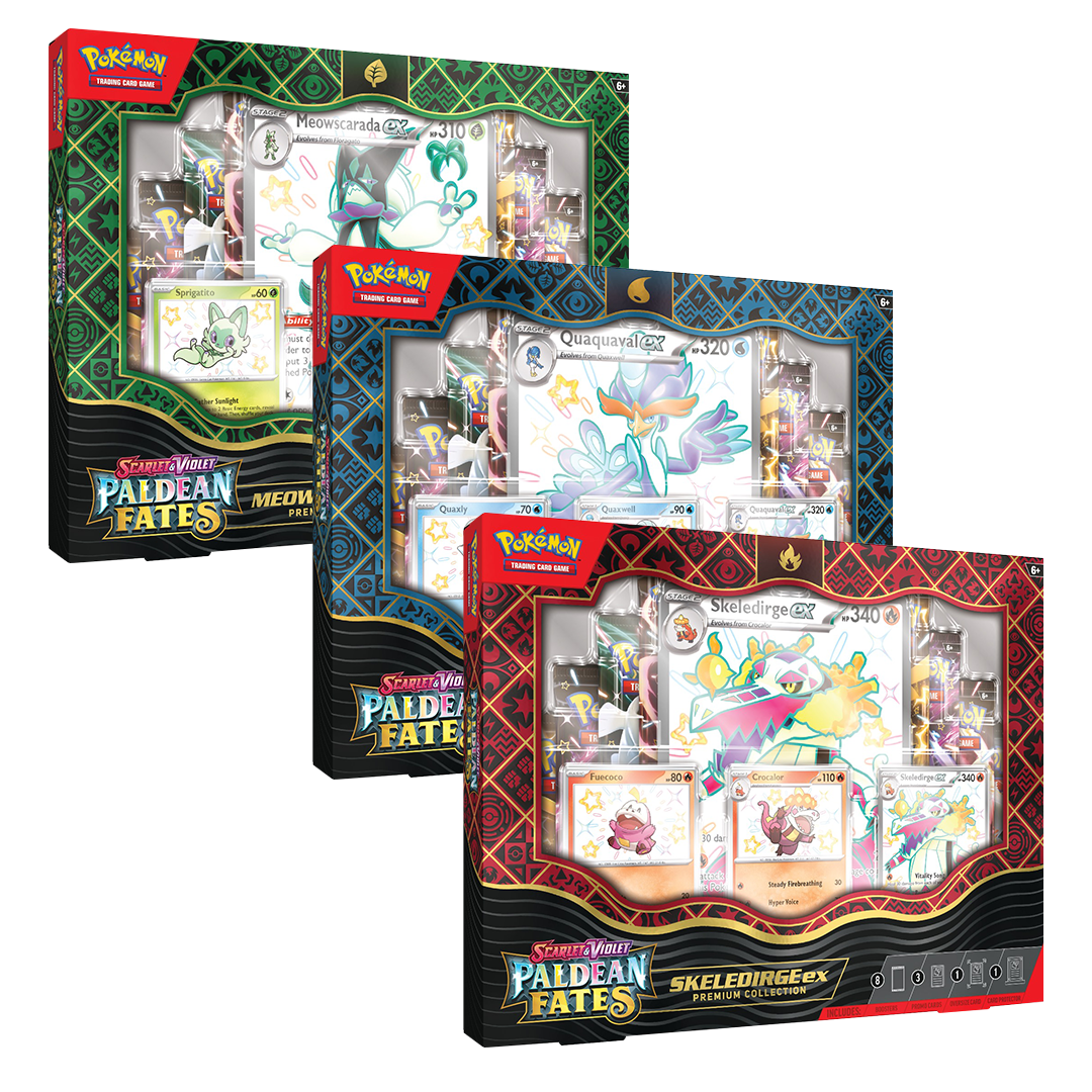 PALDEAN FATES PREMIUM COLLECTION-TRIO (ESPAÑOL)