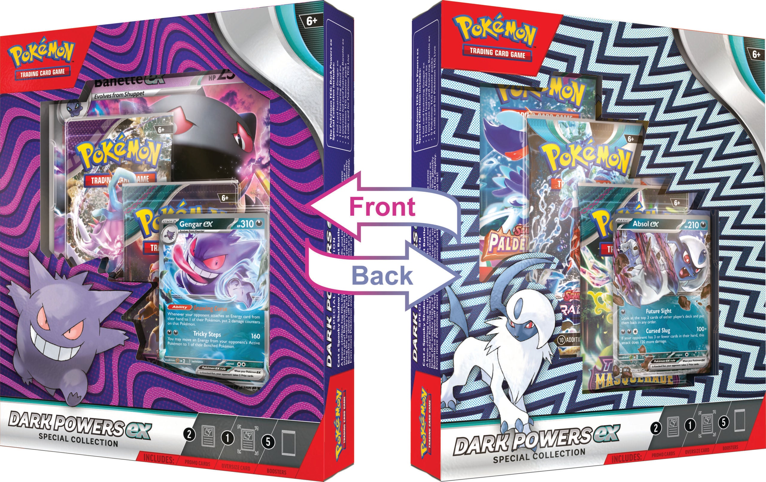 Pokemon TCG: Dark Powers Ex Special Collection-Kantocards