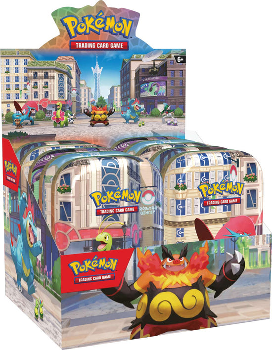 Lumiose City Mini Tin Display ESPAÑOL
