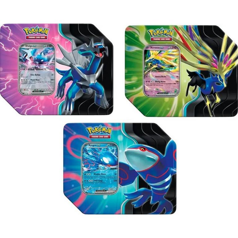 Azure Legends Tin Dialga ex / Xerneas ex / Kyogre ex (TRIO) Kantocards