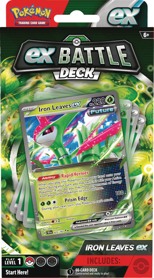 Ex Battle Deck (Iron Leaves)-Kantocards