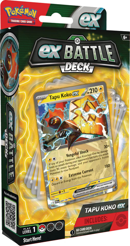 Ex Battle Deck (Tapu Koko)-Kantocards