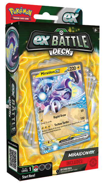 Ex Battle Deck Miraidon Ex (inglÉs) - Preventa - – Kantocards