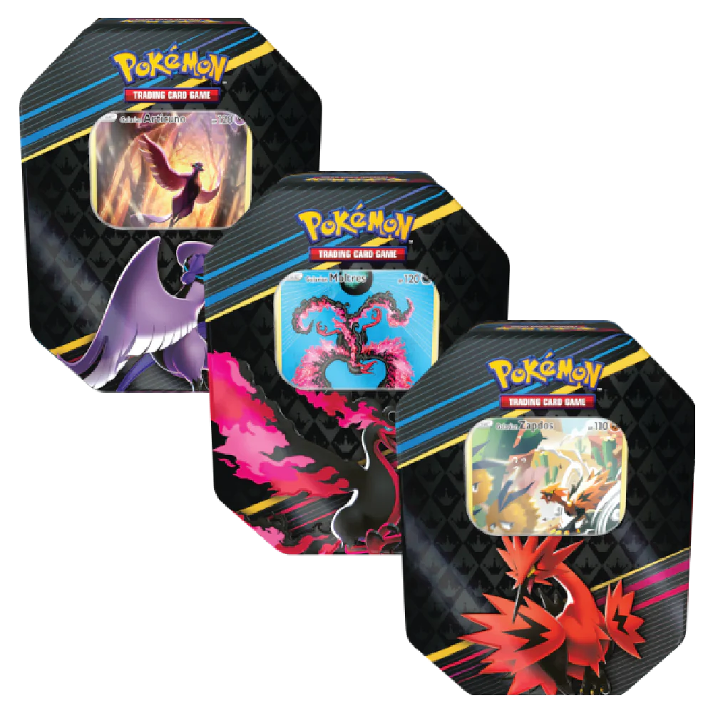 Crown Zenith Set de 3 Tins - Ingles-Kantocards