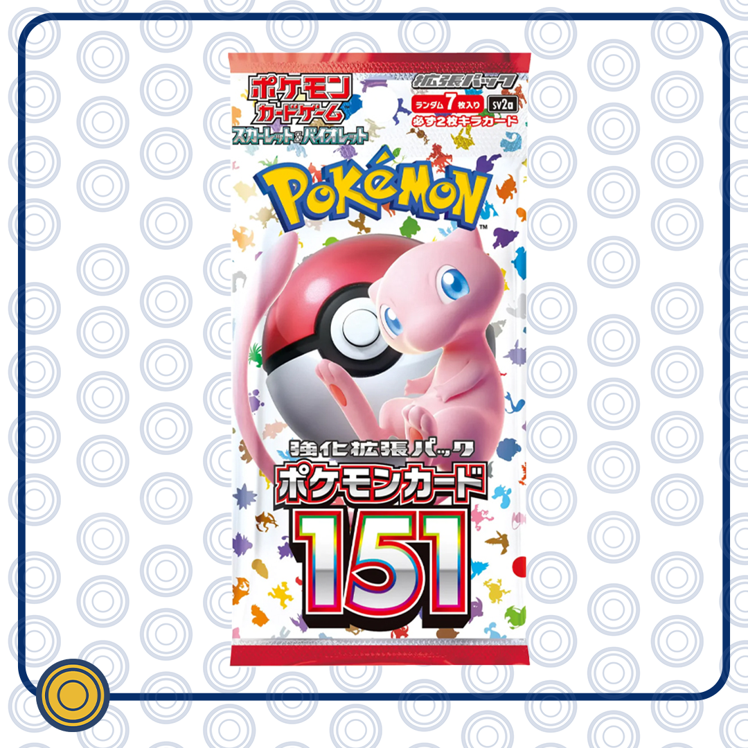 Booster pack 151 Japones-Kantocards