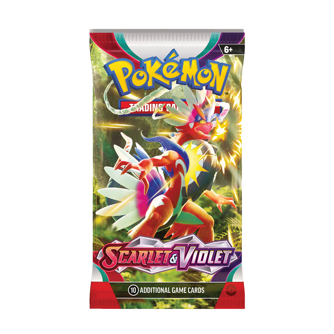 Booster Pack - Scarlet and Violet (Inglés)-Kantocards