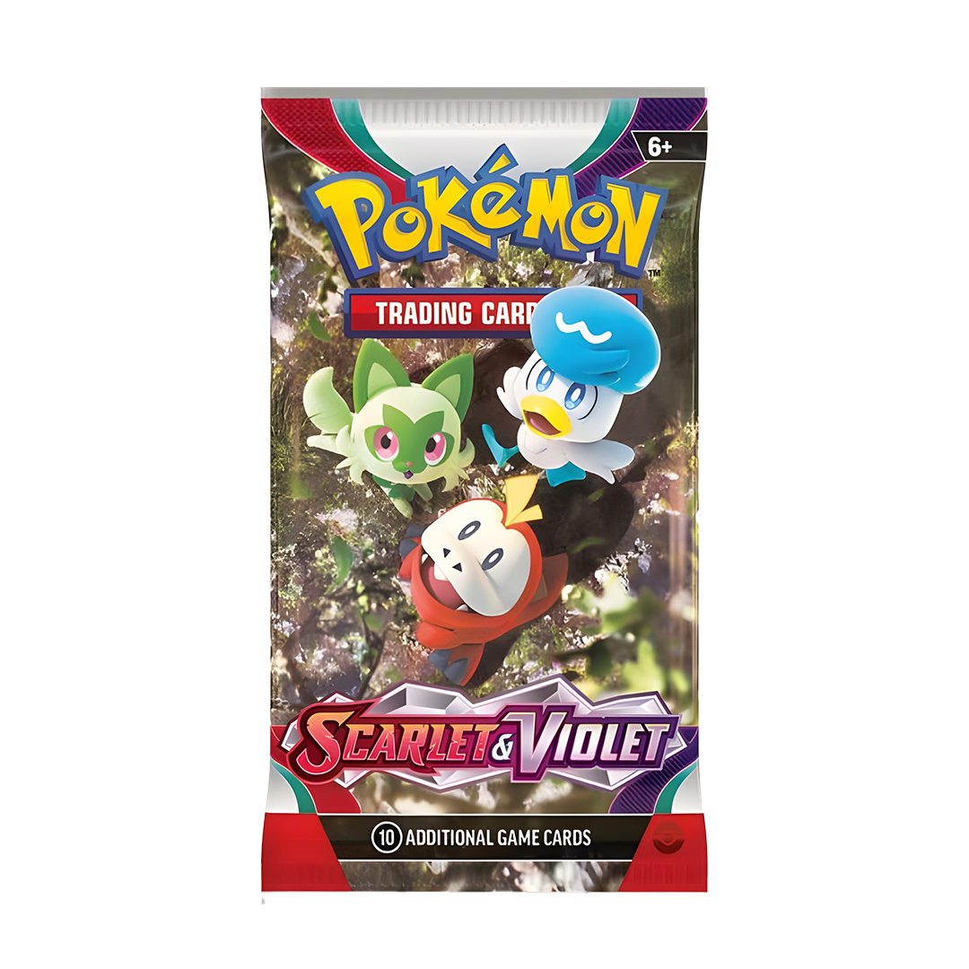 Booster Pack - Scarlet and Violet (Inglés)-Kantocards