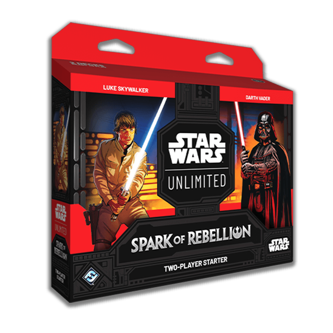 Star Wars Unlimited: Spark of Rebelion Kit Starter Deck - 2 Mazos - Daño en caja-Kantocards