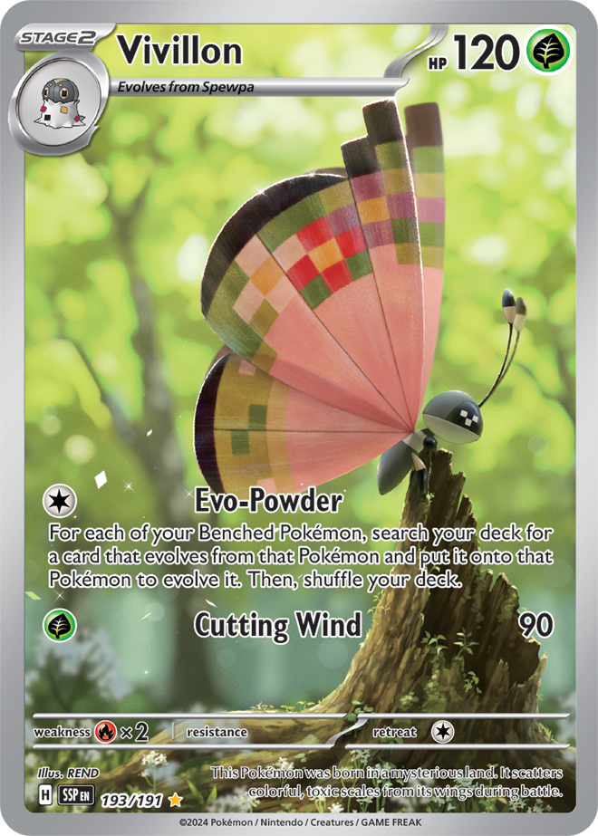 Vivillon 193/191 - Illustration Rare-Kantocards