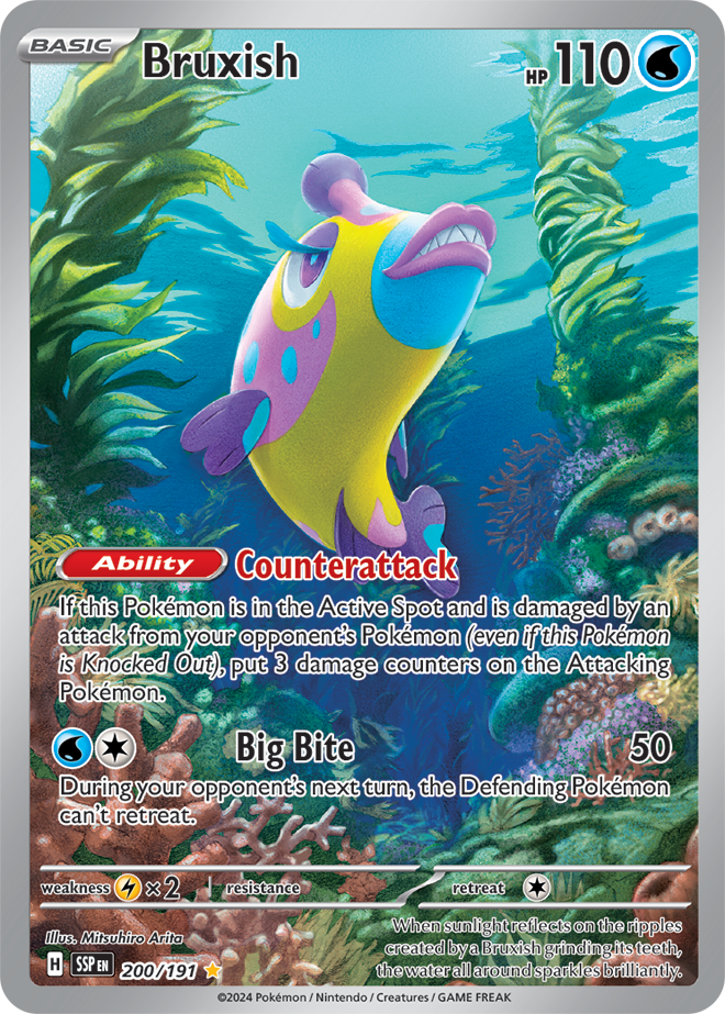 Bruxish 200/191 - Illustration Rare-Kantocards