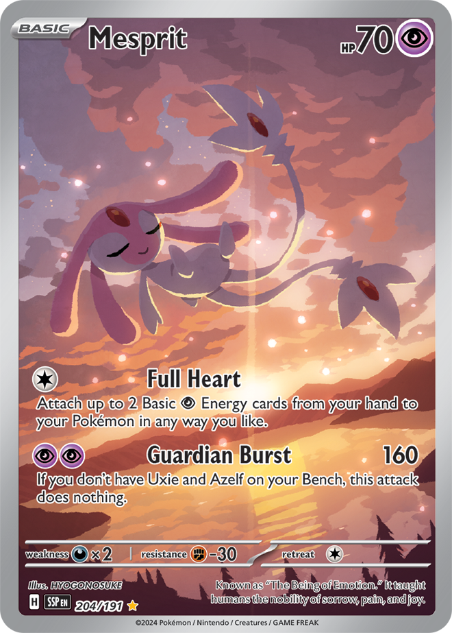 Mesprit 204/191 - Illustration Rare-Kantocards