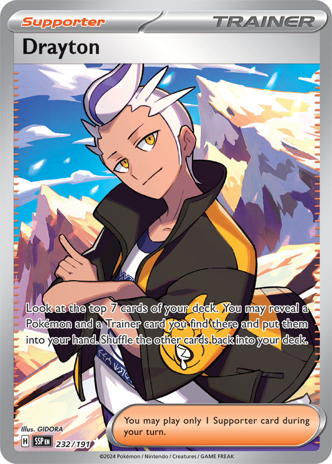 Drayton 232/191 - Ultra Rare-Kantocards