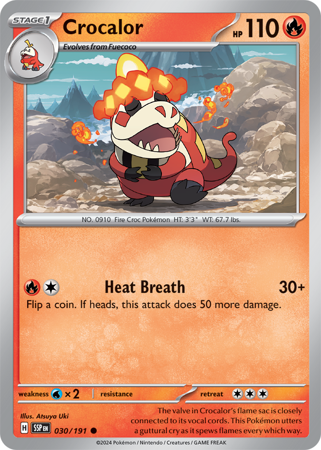 Crocalor 030/191 - Common-Kantocards