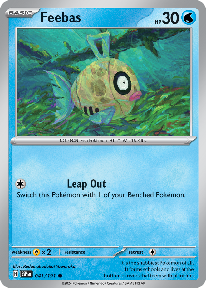 Feebas 041/191 - Common-Kantocards