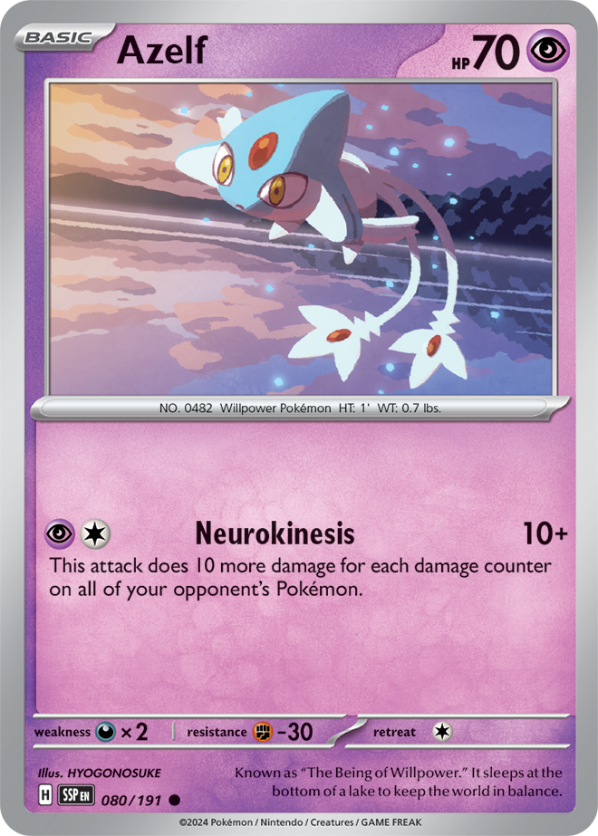 Azelf 080/191 - Common-Kantocards