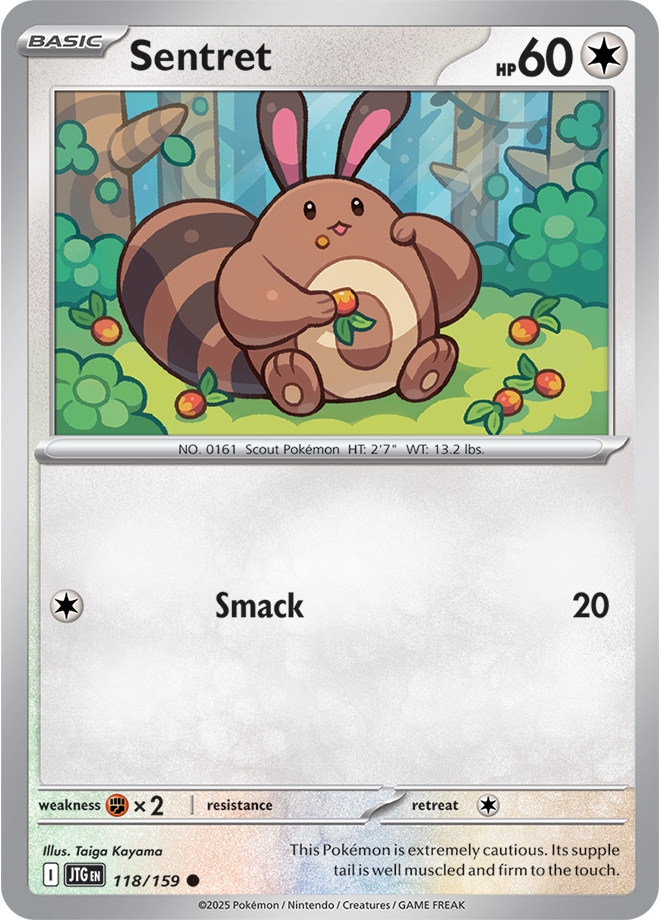 Sentret 118/159 - Common-Kantocards