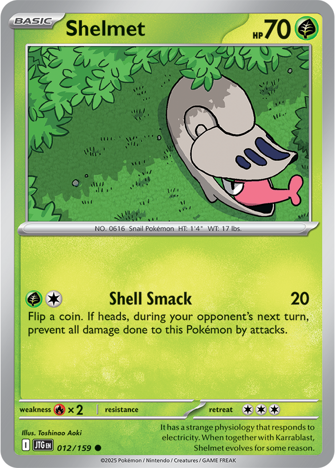 Shelmet 012/159 - Common-Kantocards