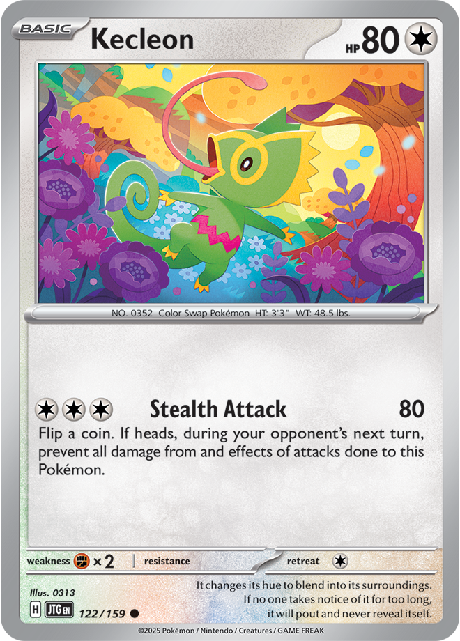 Kecleon 122/159 - Common-Kantocards