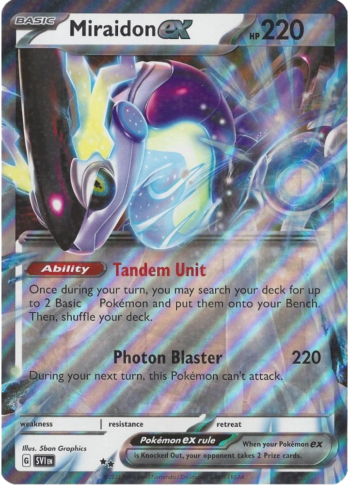 Miraidon Ex SVI Jumbo - Ingles-Kantocards