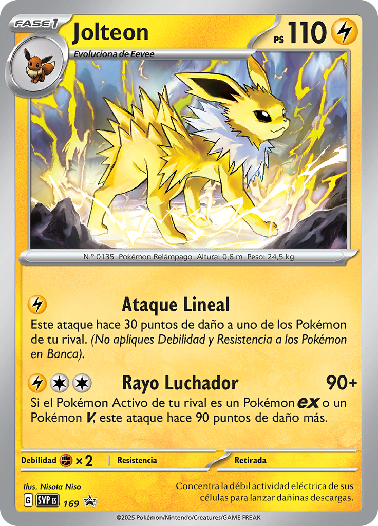 Jolteon Promo Español