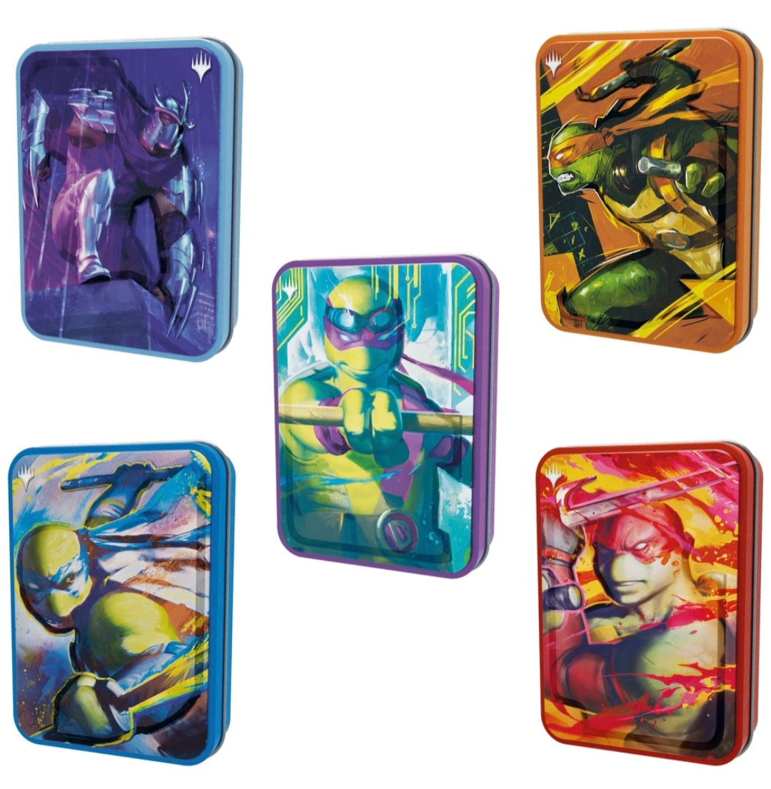 MTG: Teenage Mutant Ninja Turtles Tin - (PREVENTA)