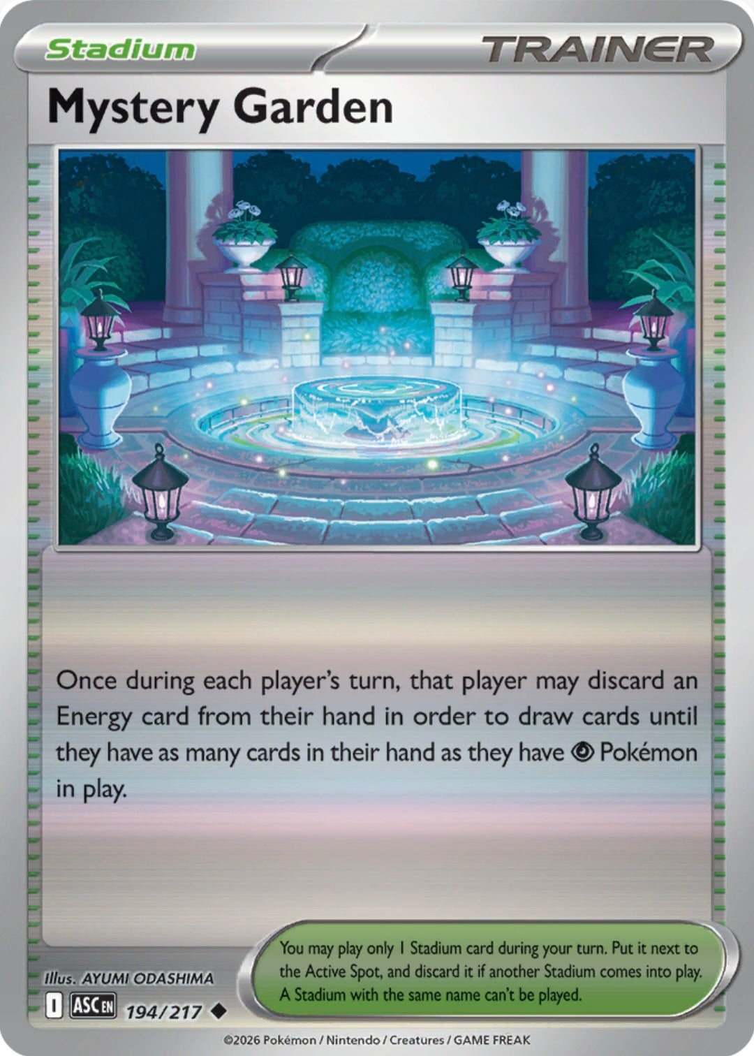 Mystery Garden 194/217 - Uncommon - Reverse Holo