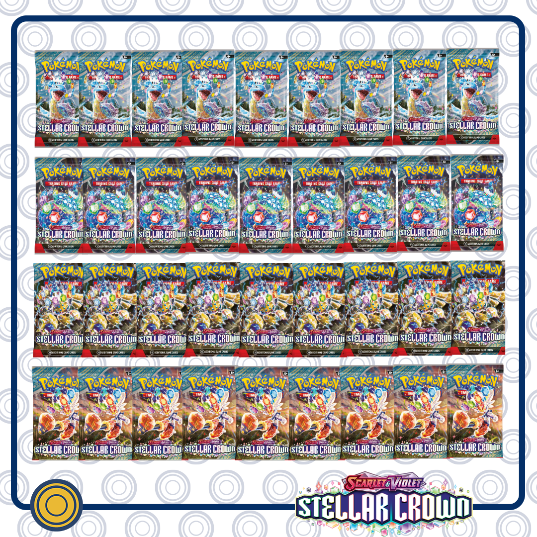 Stellar Crown (36 Sobres Equivalente a 1 Booster Box)-Kantocards