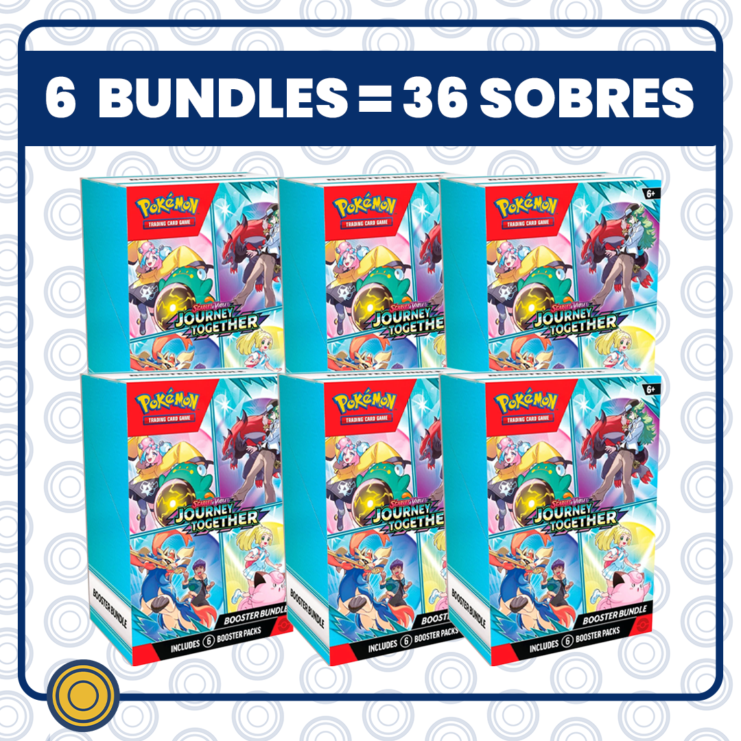 Journey Together - 6 Booster Bundle - Equivalente a 1 Booster Box-Kantocards
