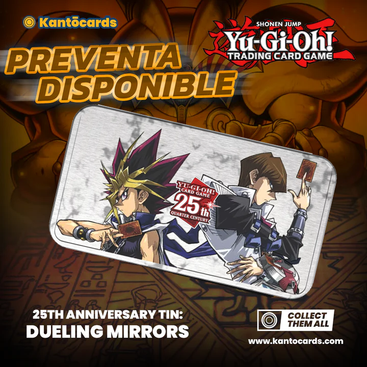 Yu-Gi-Oh! TCG 25th Anniversary Tin: Dueling Mirrors-Kantocards
