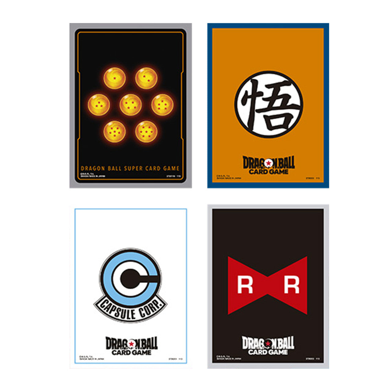 Dragon Ball: Fusion World Card Sleeves-Kantocards