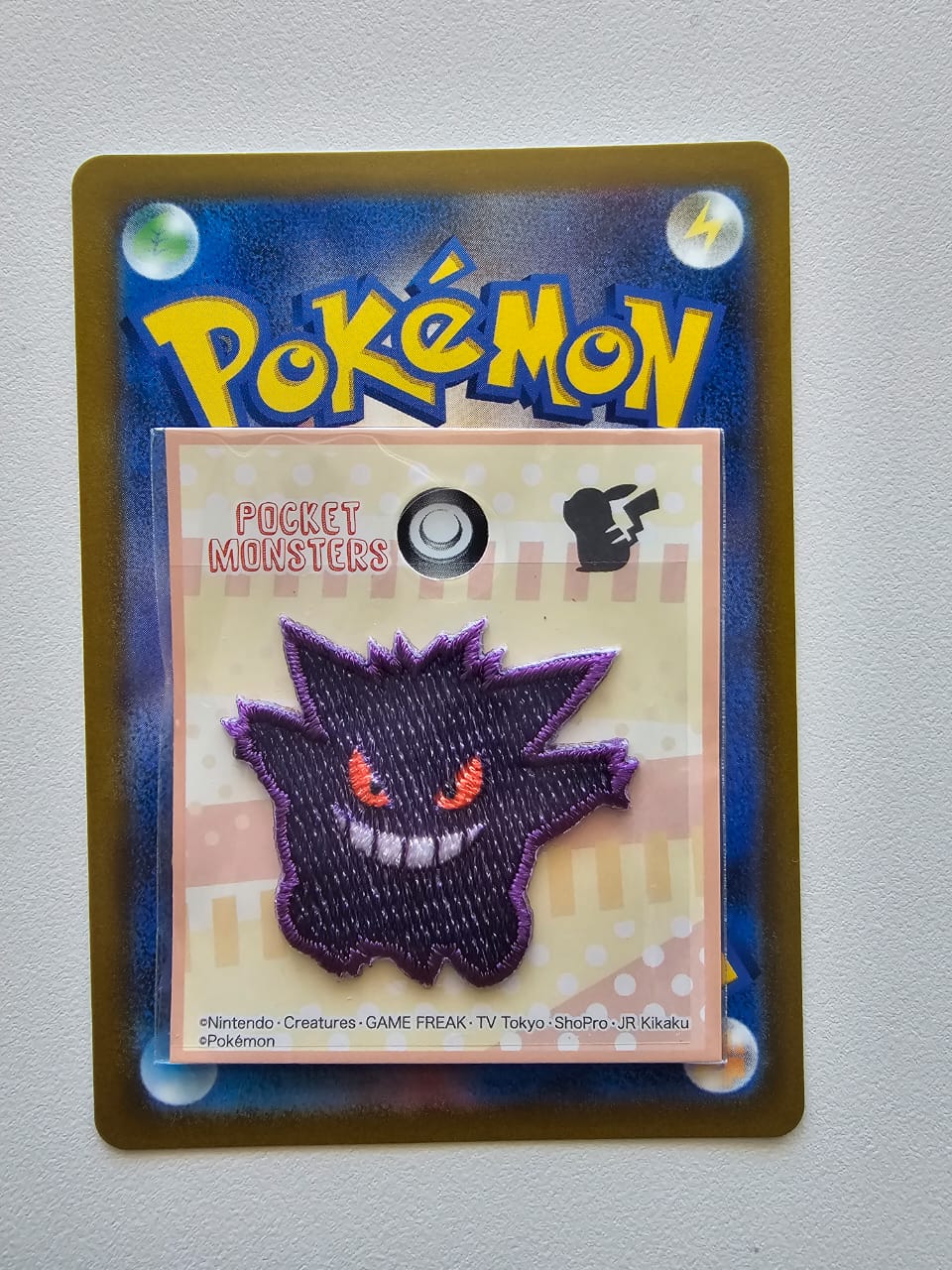 Parche para ropa - Gengar - (POKÉMON CENTER JAPÓN)-Kantocards