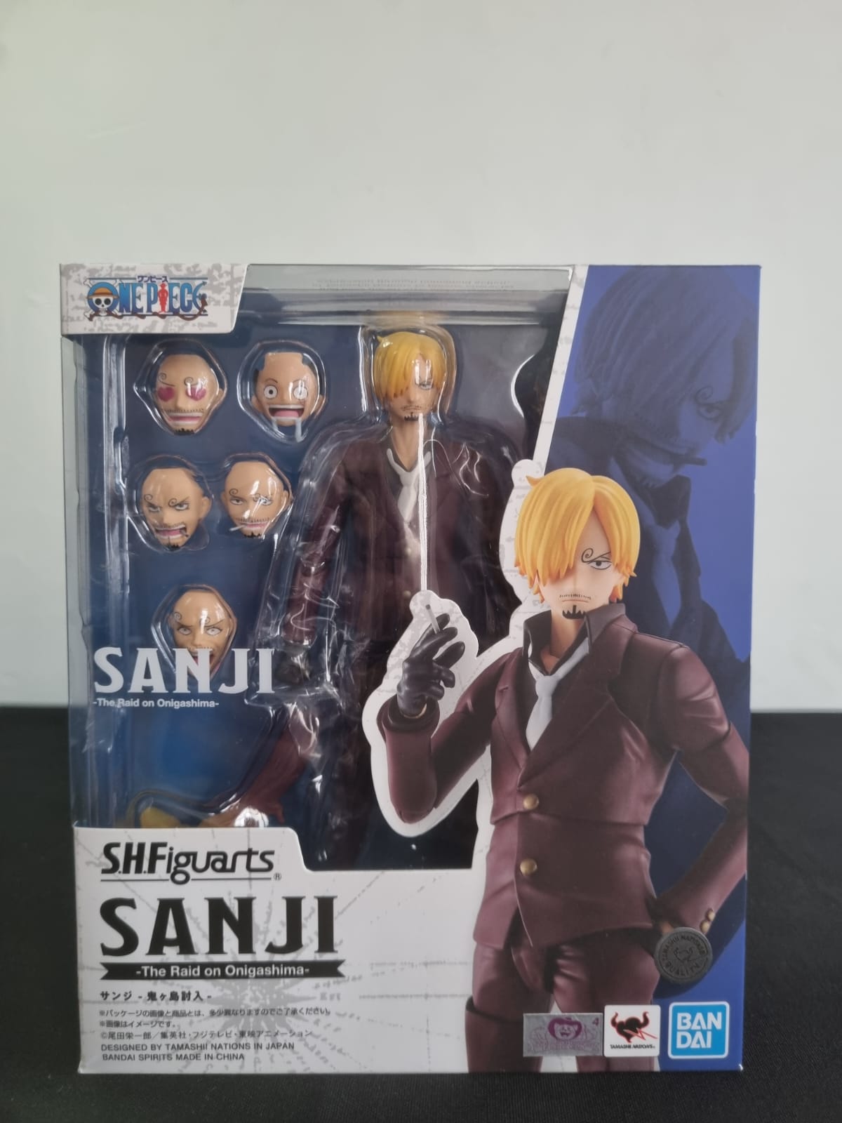 Figura de Sanji -Raid to Onigashima- S.H. FIGURARTS-Kantocards