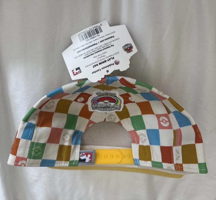 Gorra Blanca Mundial Anaheim 2025