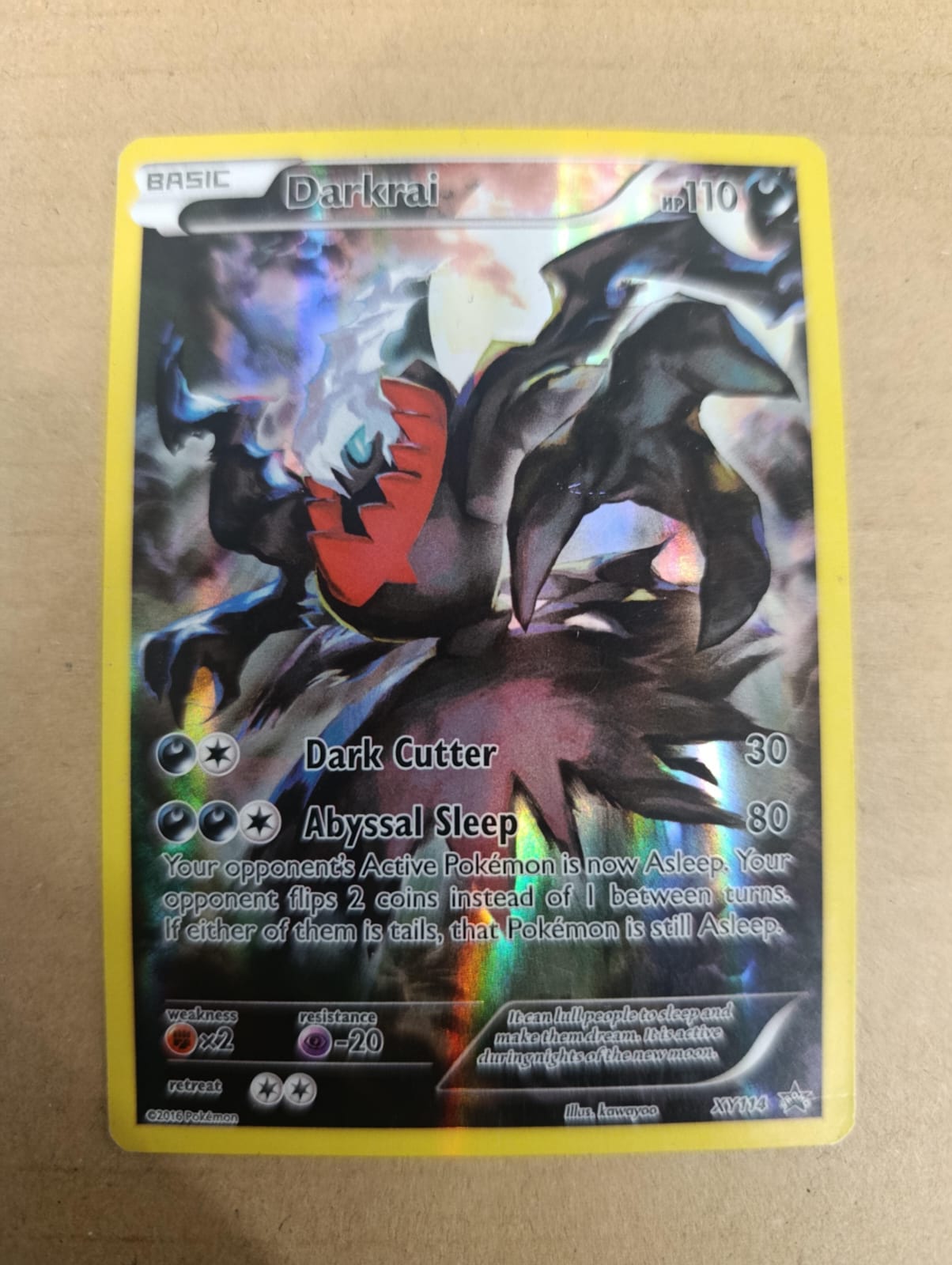 Darkrai XY114 -Ver Condición- (Subasta)