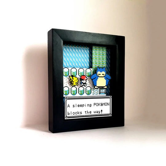 SNORLAX SLEEPING CUADRO (ENTREGA EN 2 SEMANAS)-Kantocards