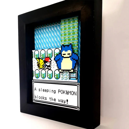 SNORLAX SLEEPING CUADRO (ENTREGA EN 2 SEMANAS)-Kantocards